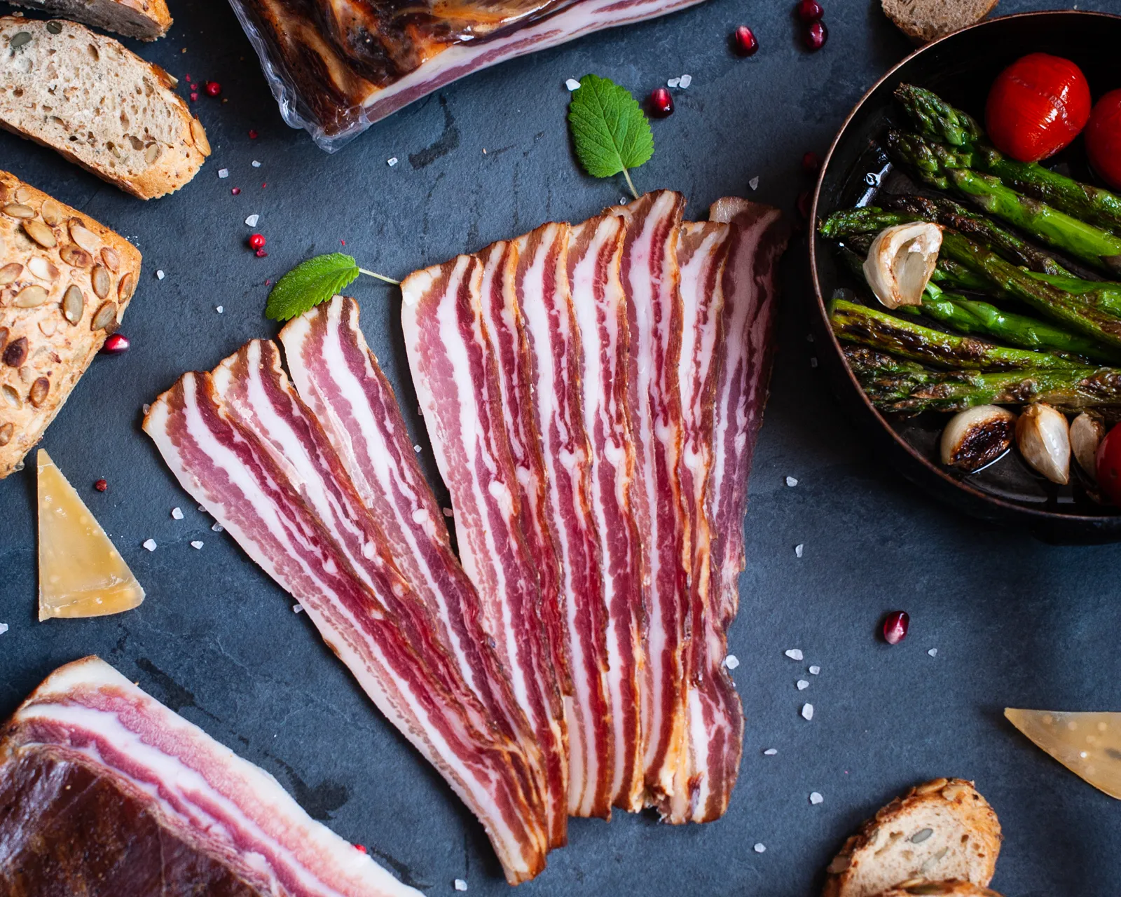 Slanina, proizvedena u Eldsberga Chark.