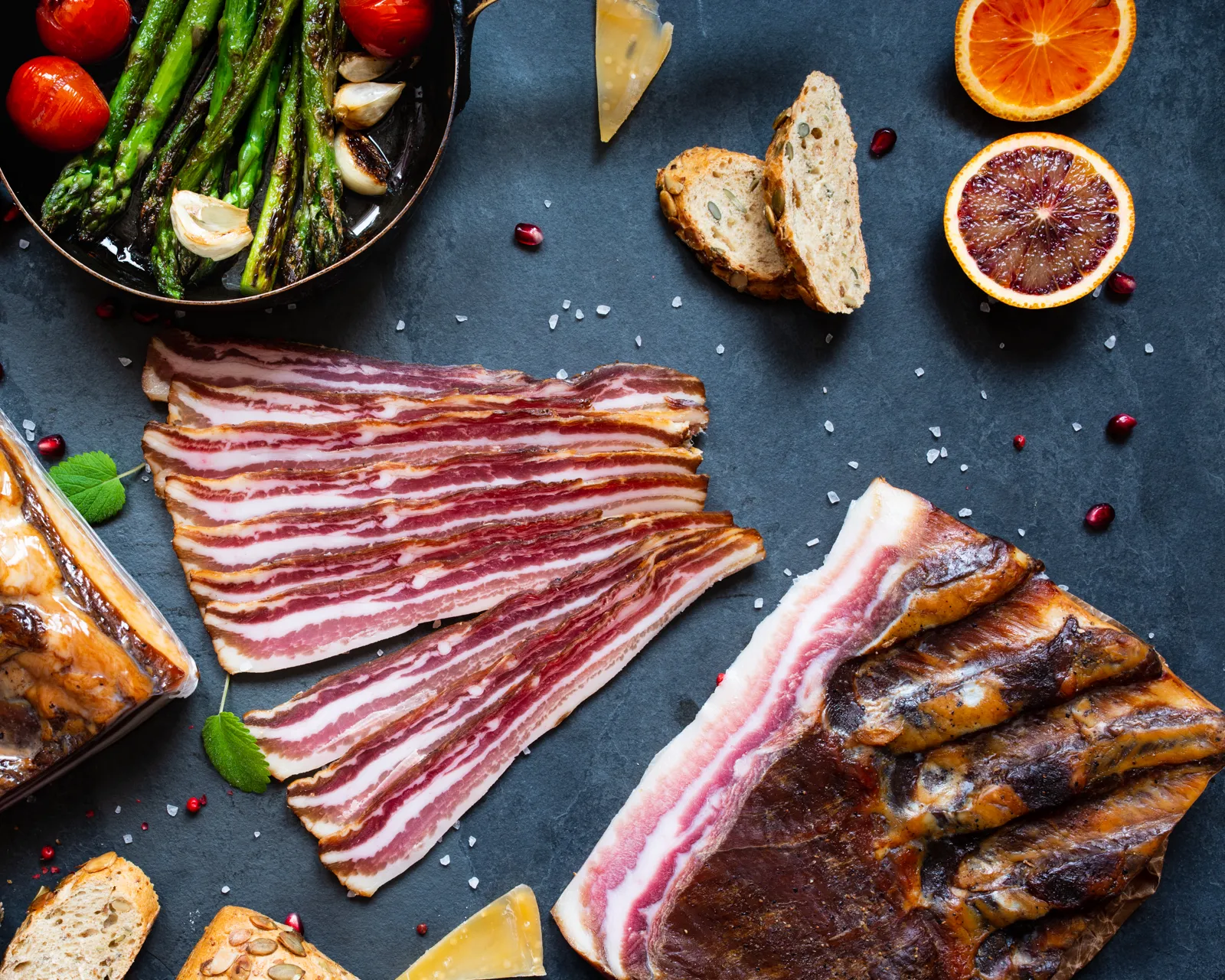 Slanina, proizvedena u Eldsberga Chark.