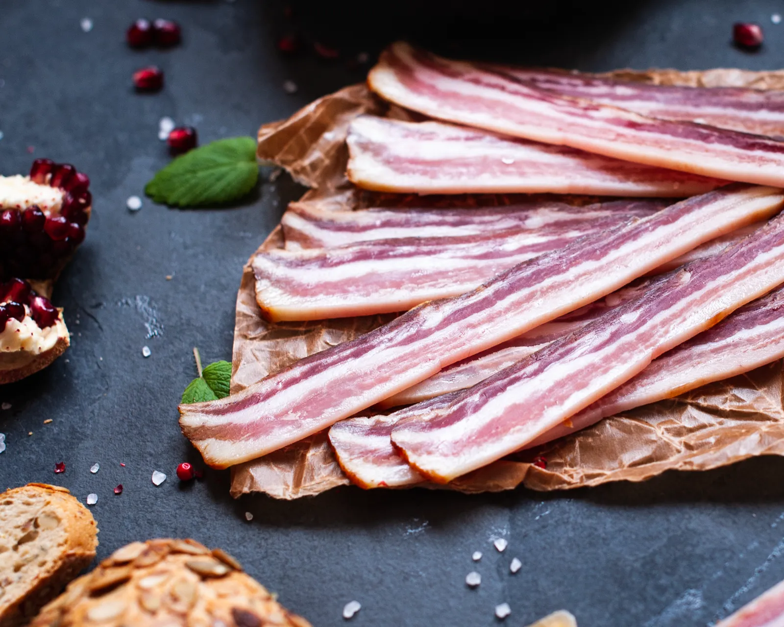 Slanina, proizvedena u Eldsberga Chark.